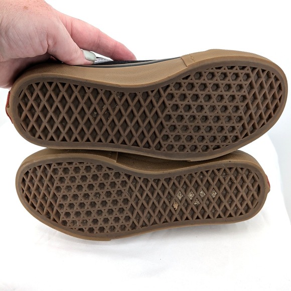 Vans Old Skool Pro Size 5.5 Black Suede Gum‎ Sole Skate Streetwear - Picture 8 of 10